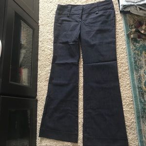 Pinstripe dress pants